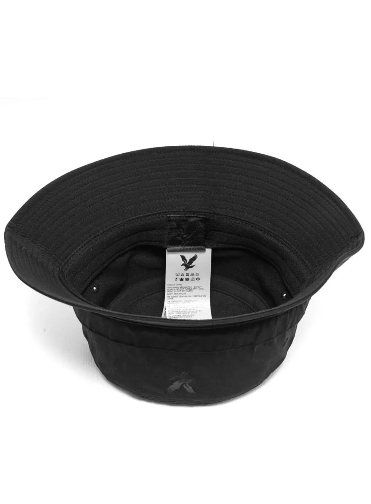 LYLE & SCOTT Crinkled Nylon Bucket Hat Black Ice – MAISONDEFASHION.COM