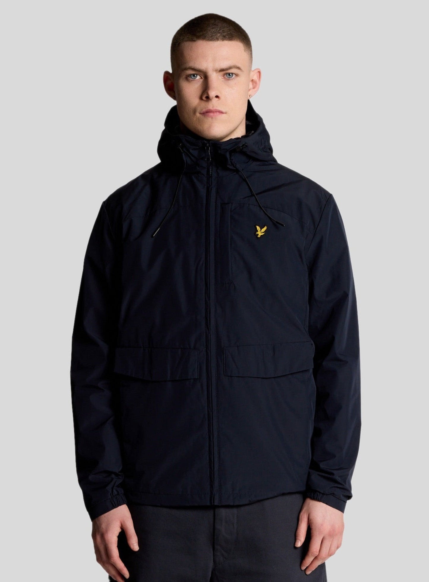 Kymaxx - Giacca imbottita con collo di pelliccia blu navy Kymaxx - Giacca imbottita con collo di pelliccia blu navy