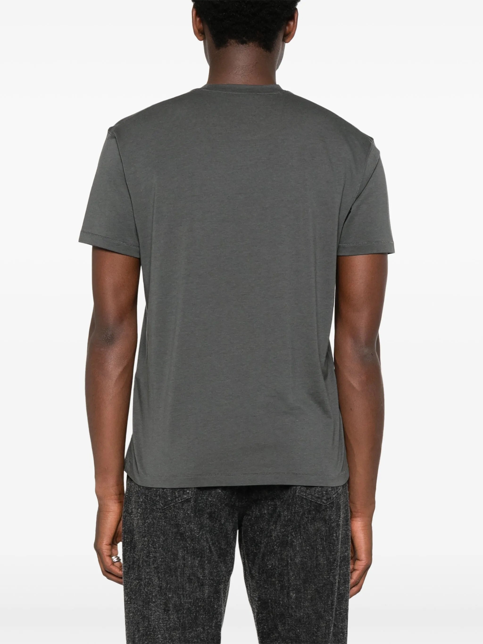 TOM FORD Lyocell Blend T-shirt Grey – MAISONDEFASHION.COM