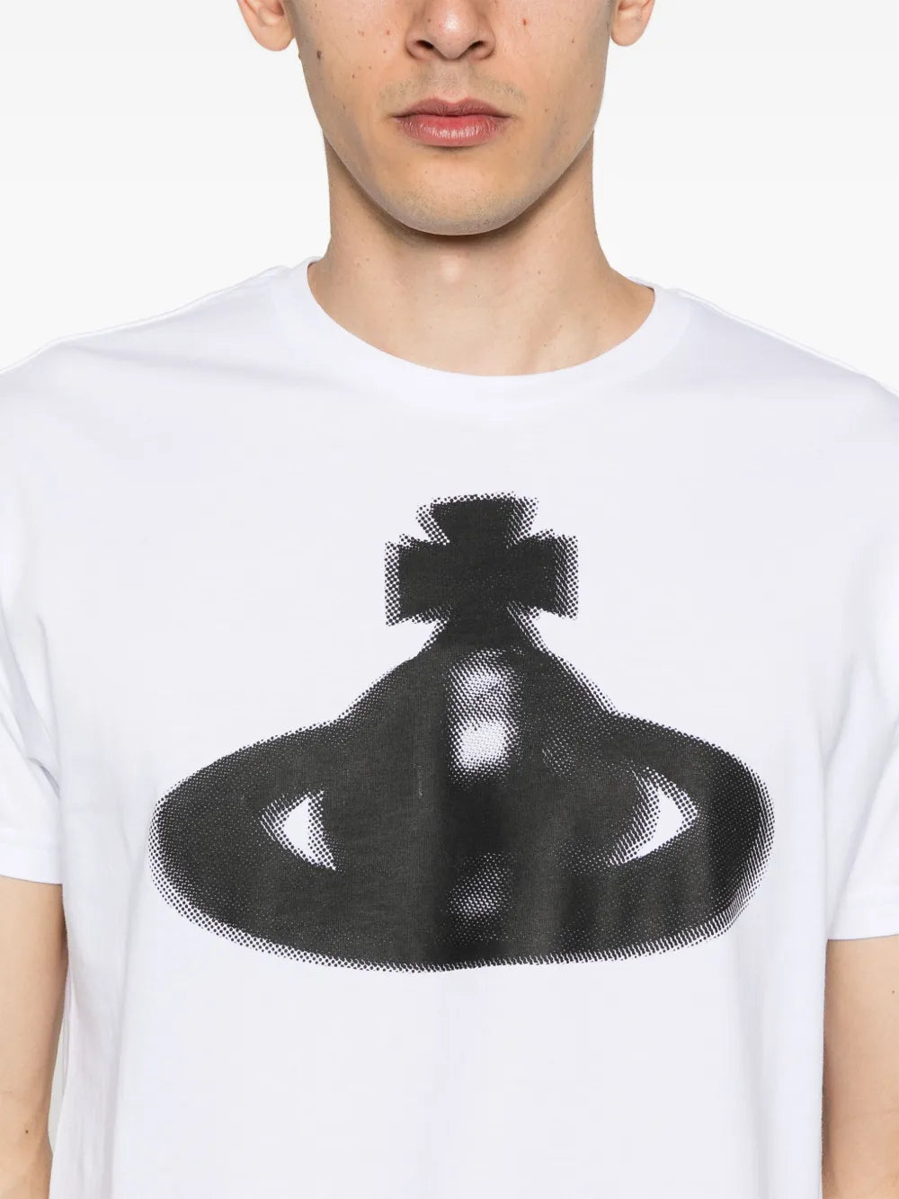 VIVIENNE WESTWOOD Halftone Orb Classic T-shirt White