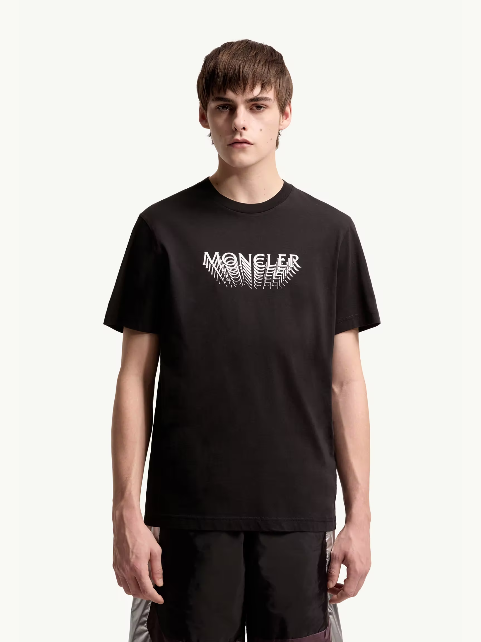 MONCLER Logo Cotton Jersey T-Shirt Black – MAISONDEFASHION.COM