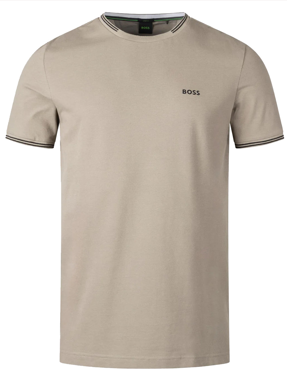 Tシャツ・カットソー BOSS Taul Logo Cotton T-Shirt Light/Pastel Green BOSS Taul Logo Cotton T-Shirt Light/Pastel Green