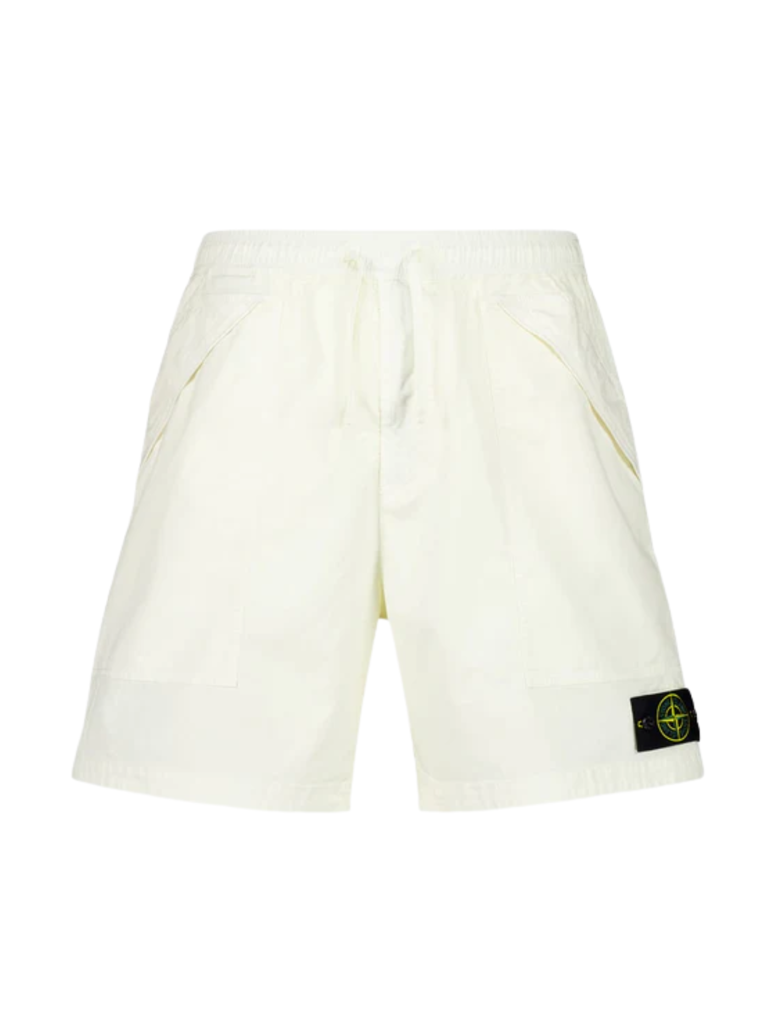 Stone  Bermuda Shorts 美品 STONE ISLAND Cotton Bermuda Shorts Ivory – MAISONDEFASHION.COM