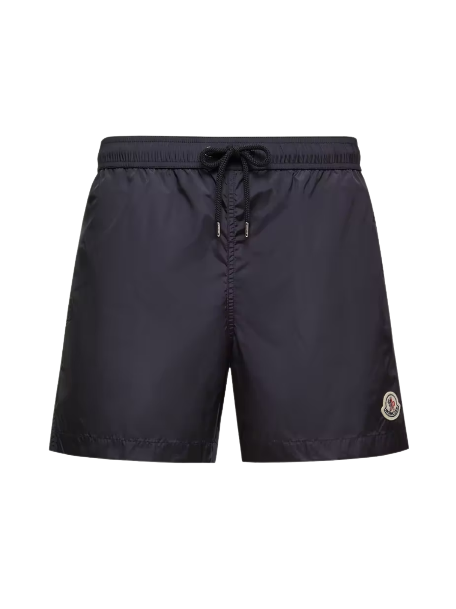 MONCLER Logo Patch Swim Shorts Night Blue – MAISONDEFASHION.COM