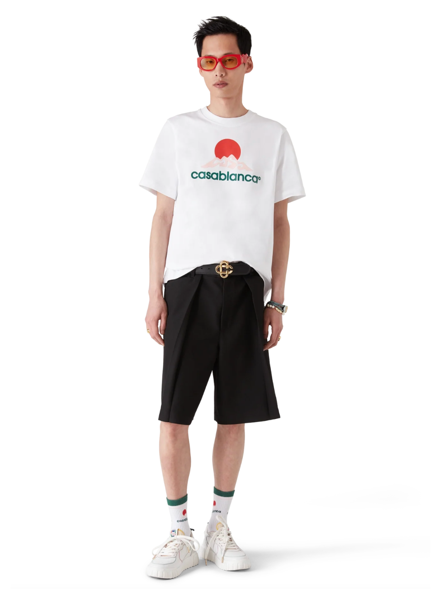 【関税込み】Casablanca ブルー Montagne クロップド Tシャツ WPF25-JTP-364-01_01_grande.