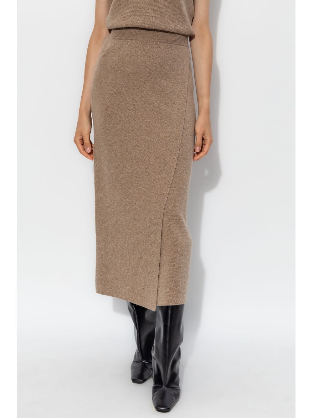 スカート MAX MARA WOMEN Umbria Knitted Skirt Brown MAX MARA WOMEN Umbria Knitted Skirt Brown – MAISONDEFASHION.COM