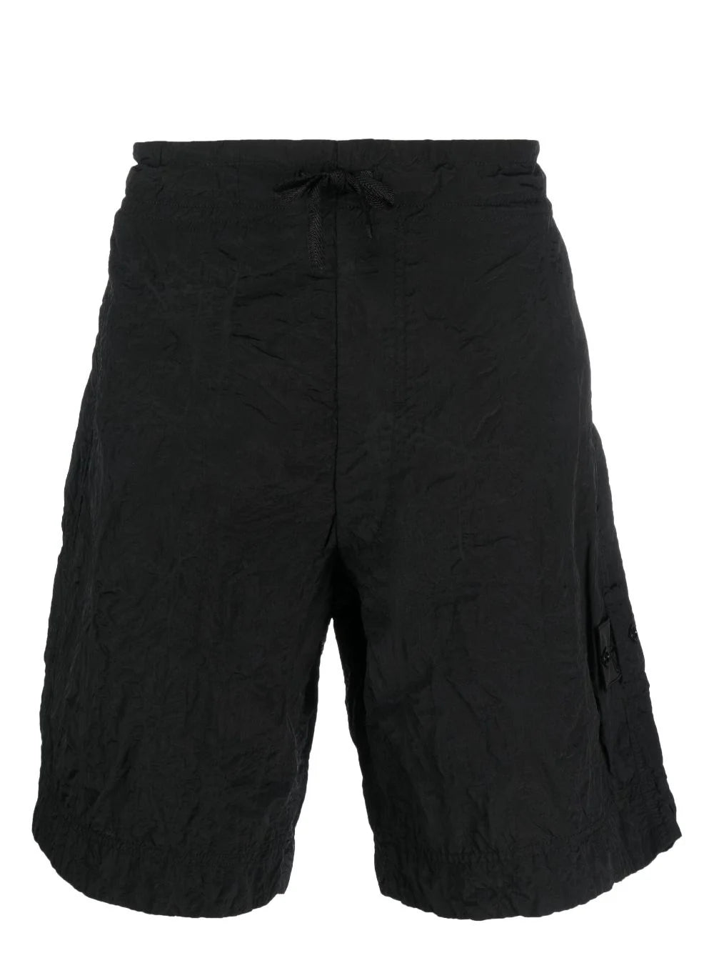 STONE ISLAND SHADOW PROJECT Nylon Metal Waffle Swim Shorts Black