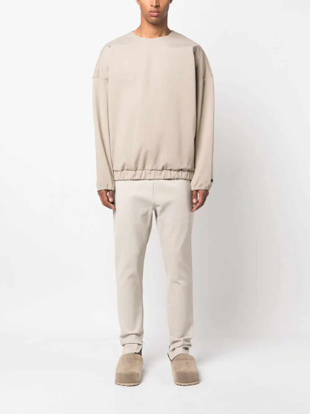 スウェット・トレーナー FEAR OF GOD | ETERNAL VISCOSE TRICOT CREWNECK DUSTY BEIGE FEAR OF GOD Eternal Viscose Tricot Sweat-Shirt Dusty Beige