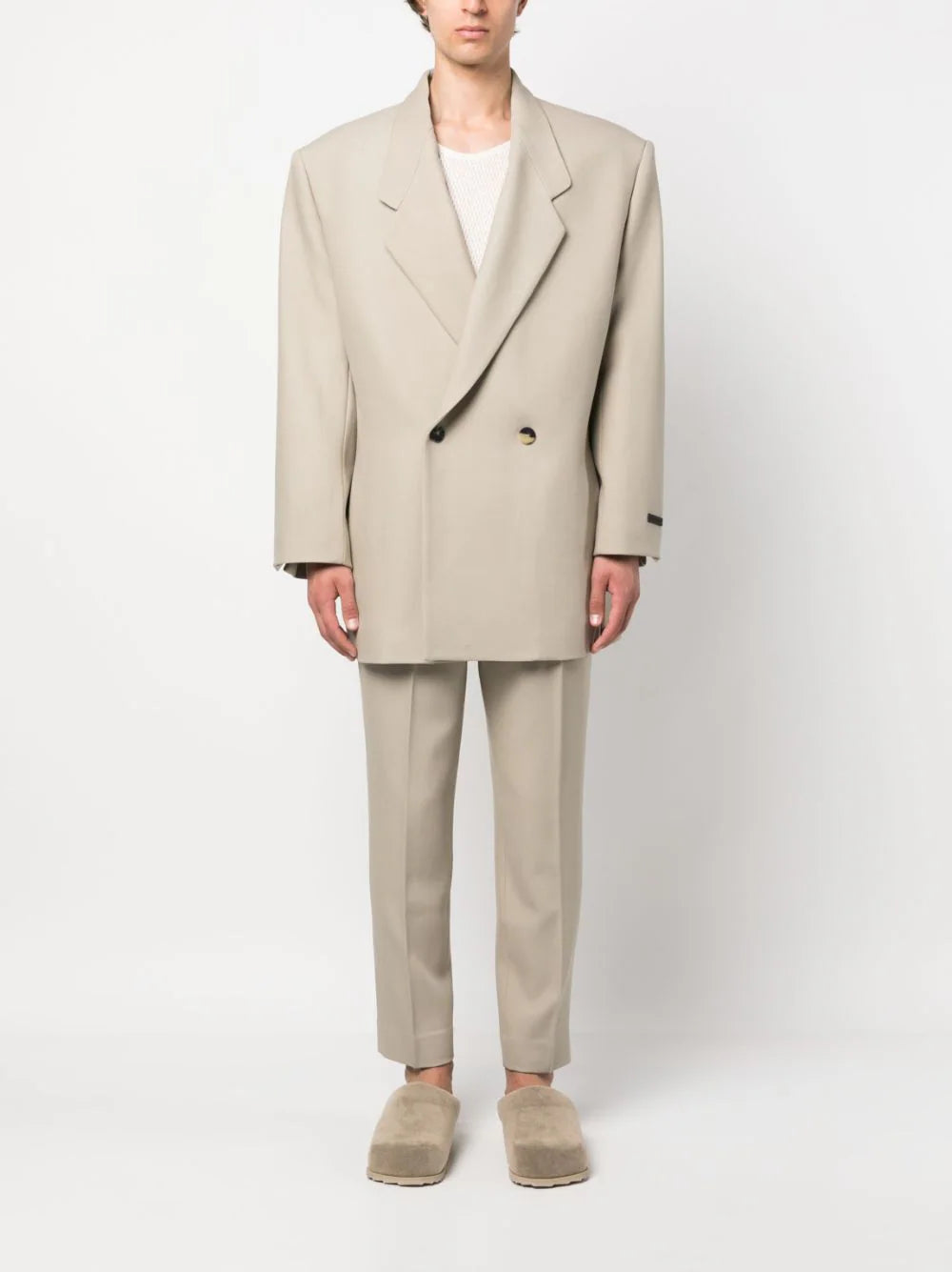 FEAR OF GOD Eternal Wool California Blazer Dusty Beige FEAR OF GOD Eternal Wool California Blazer Dusty Beige