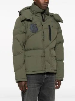 MONCLER GENIUS X PHARRELL WILLIAMS Short Down Jacket Olive