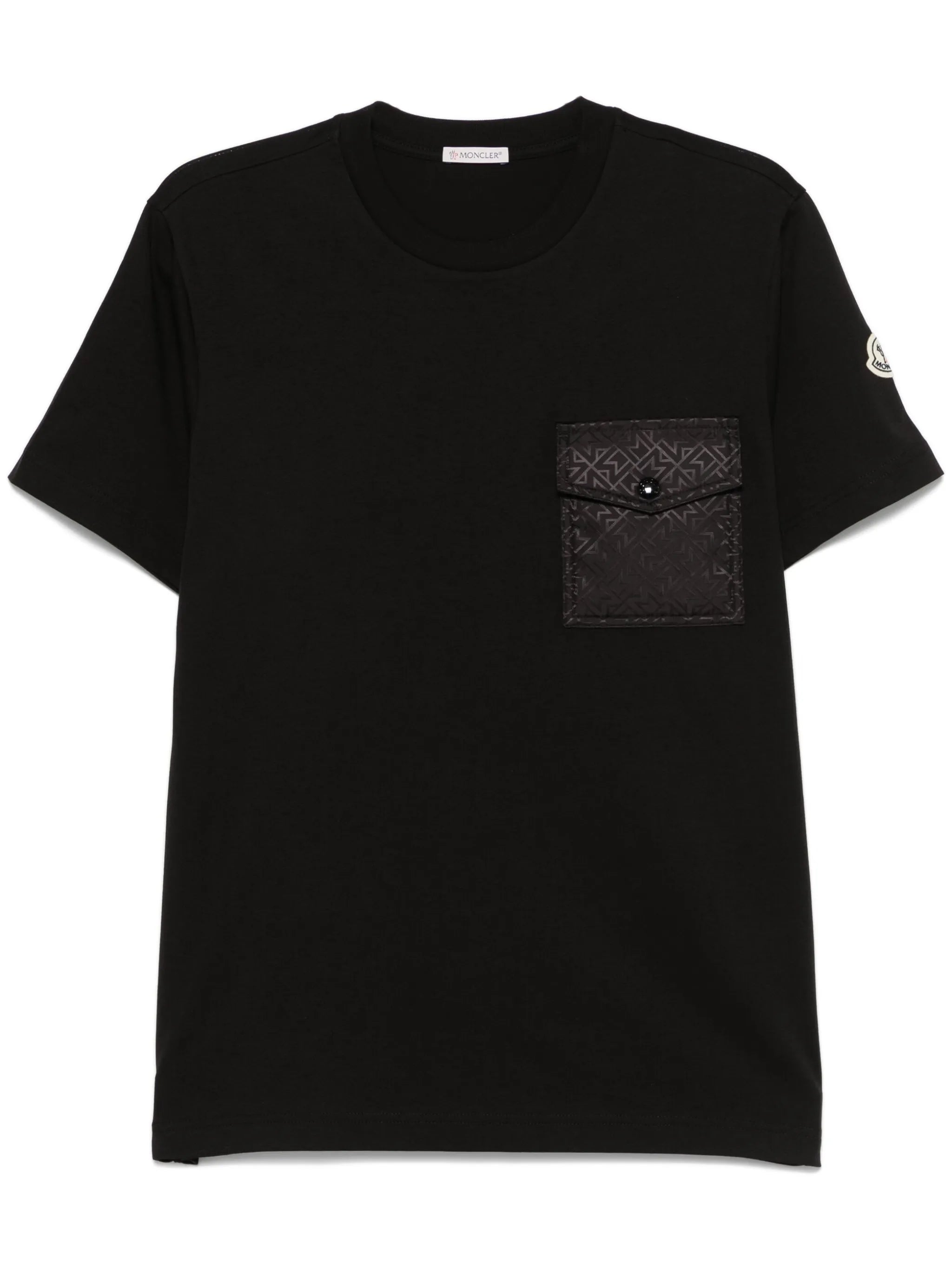 Moncler Tシャツ Monogram Cotton T-Shirt 関税込 MONCLER Monogram Cotton T-Shirt Black – MAISONDEFASHION.COM