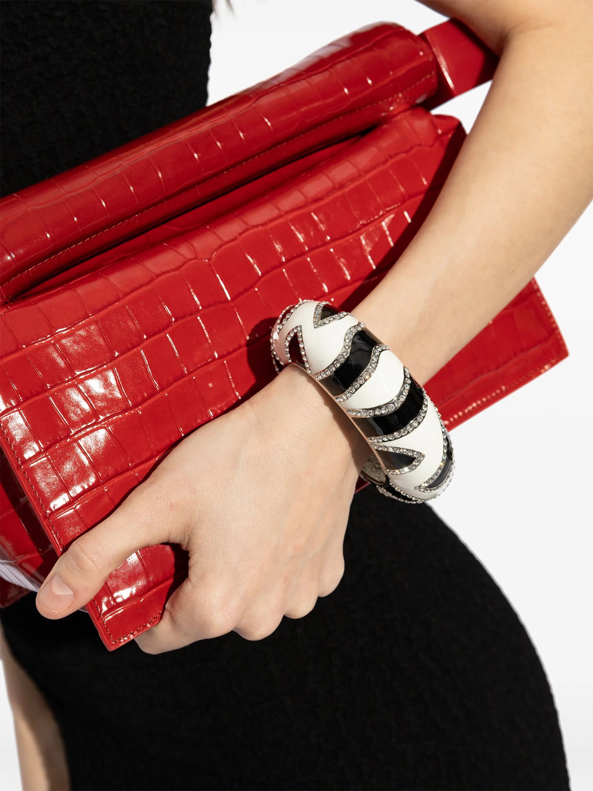 アクセサリーその他 JACQUEMUS WOMEN La Croisiere Bracelet Black/White JACQUEMUS WOMEN La Croisière Bracelet Black/White