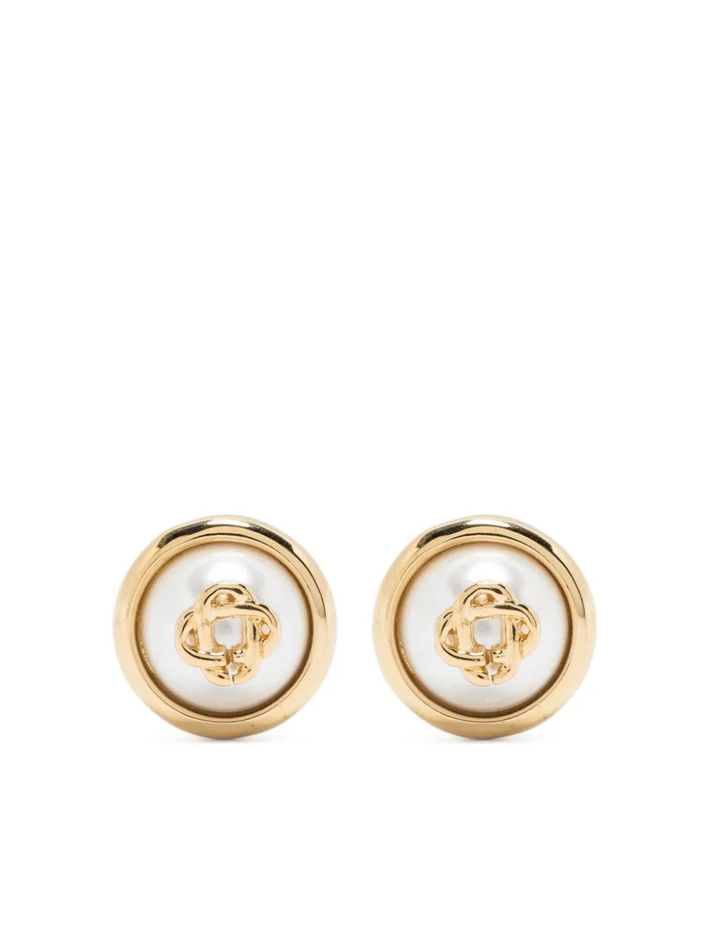 アクセサリーその他 CASABLANCA Woman Jewel Pearl APS25JW26001 GOLD PEARL Casablanca LOGO PEARL NECKLACE Gold | BSTN Store
