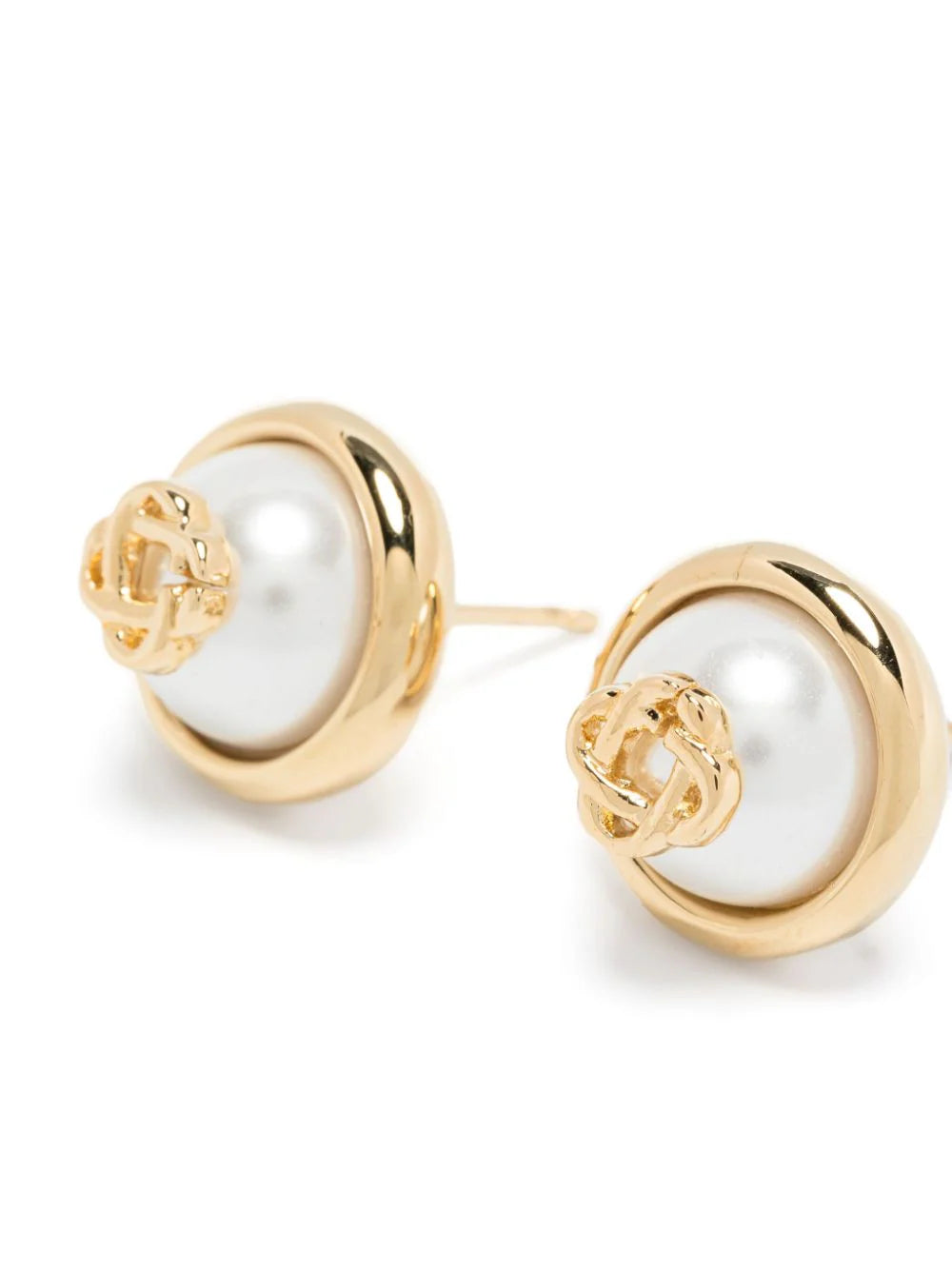 アクセサリーその他 CASABLANCA Woman Jewel Pearl APS25JW26001 GOLD PEARL Casablanca LOGO PEARL NECKLACE Gold | BSTN Store