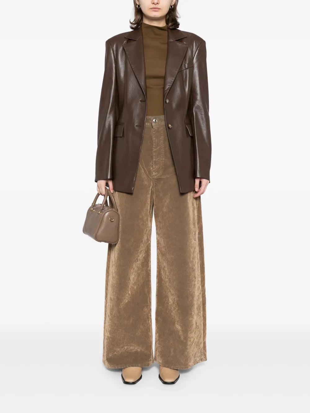 MAX MARA WOMEN Sportmax Wilson Denim Trousers Brown MAX MARA WOMEN Sportmax Wilson Denim Trousers Brown