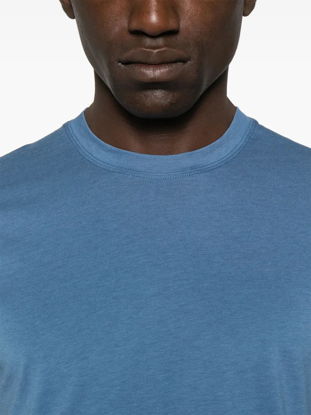 Tシャツ・カットソー TOM FORD Crew-neck T-shirt Denim Blue TOM FORD Crew-neck T-shirt Denim Blue – MAISONDEFASHION.COM
