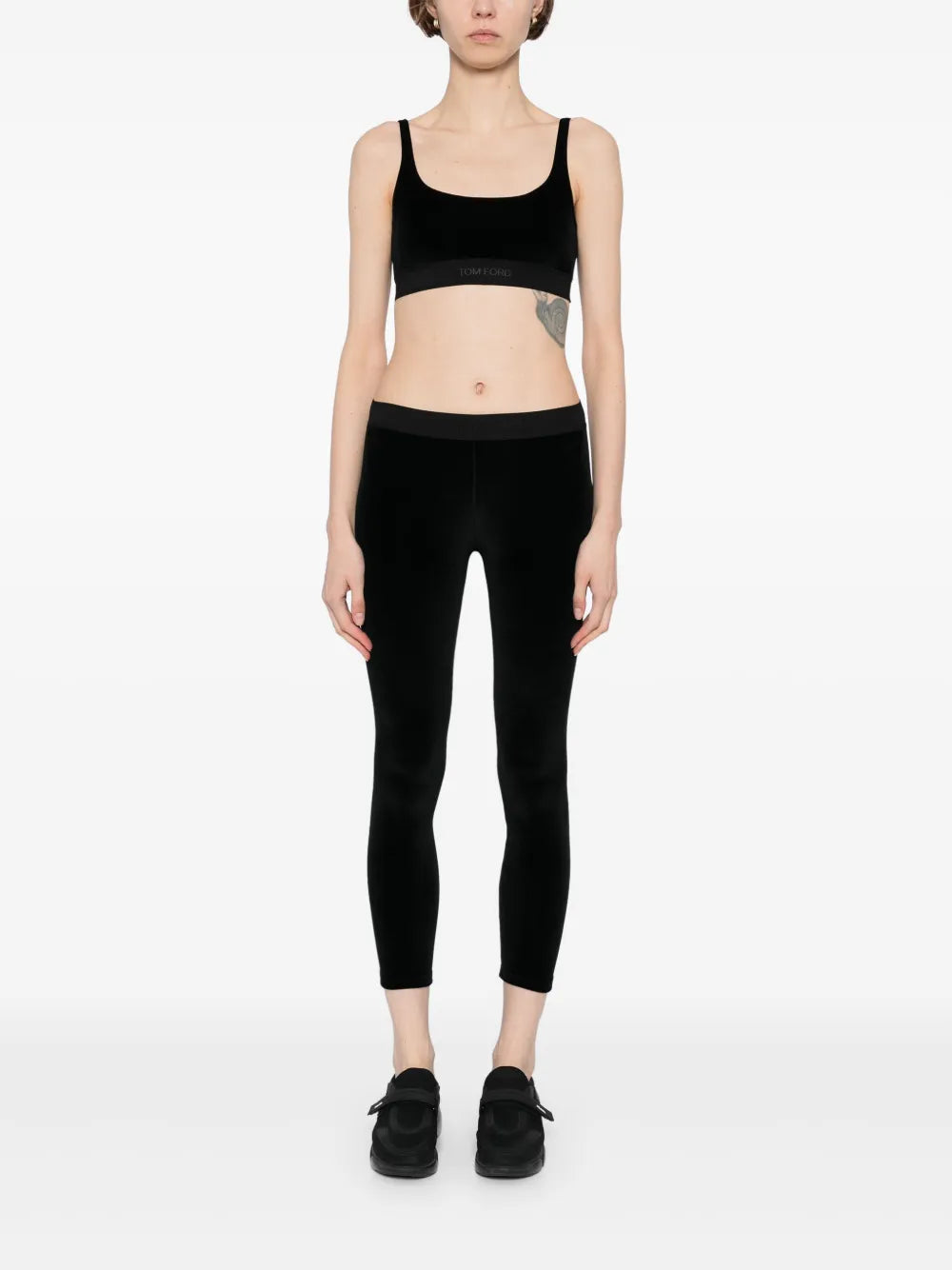 Tシャツ・カットソー TOM FORD WOMEN Velvet Bralette Top Black TOM FORD WOMEN Velvet Bralette Top Black – MAISONDEFASHION.COM