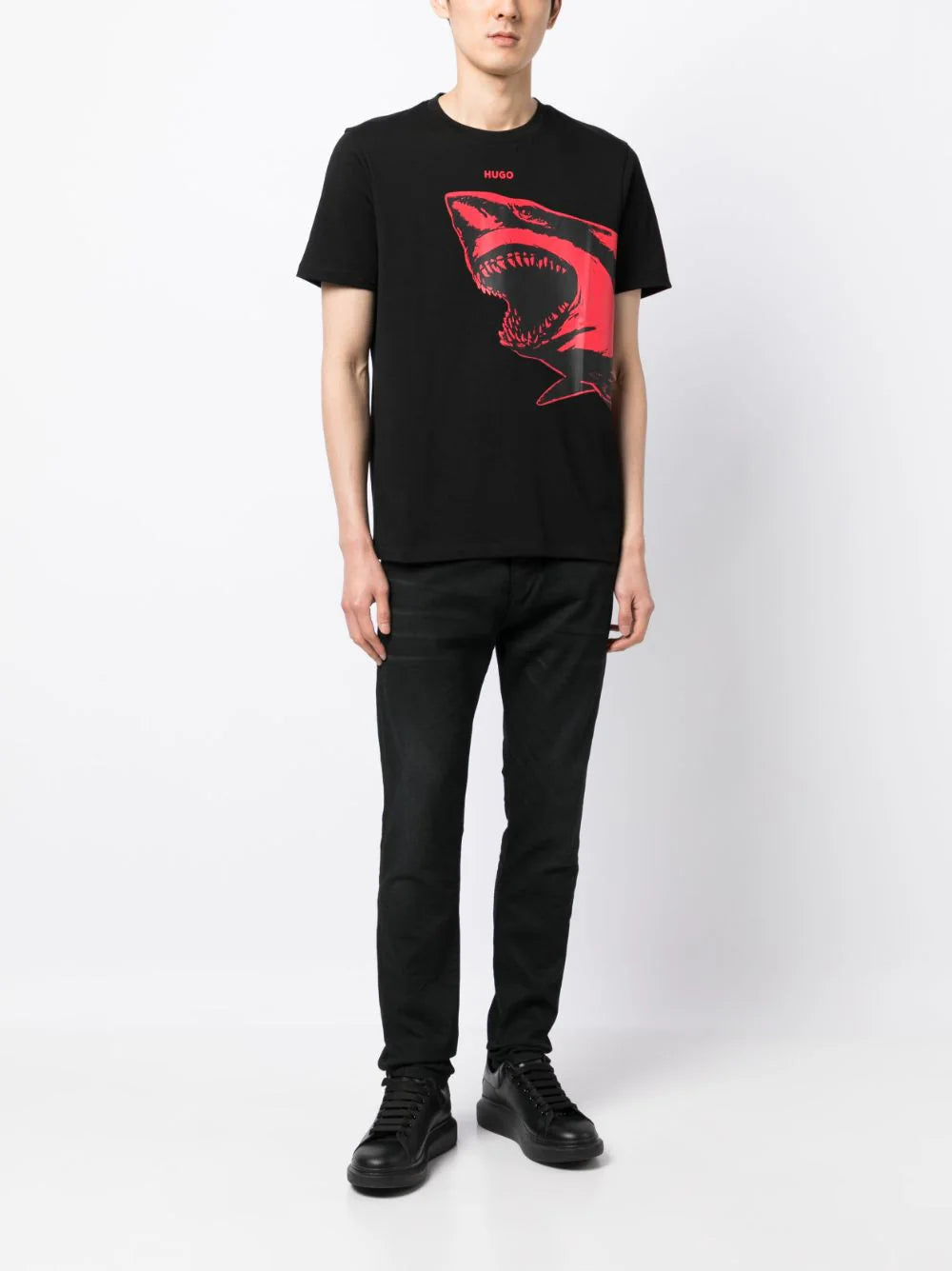 Hugo Darmolejo Tシャツ HUGO Darmolejo T-shirt Black – MAISONDEFASHION.COM