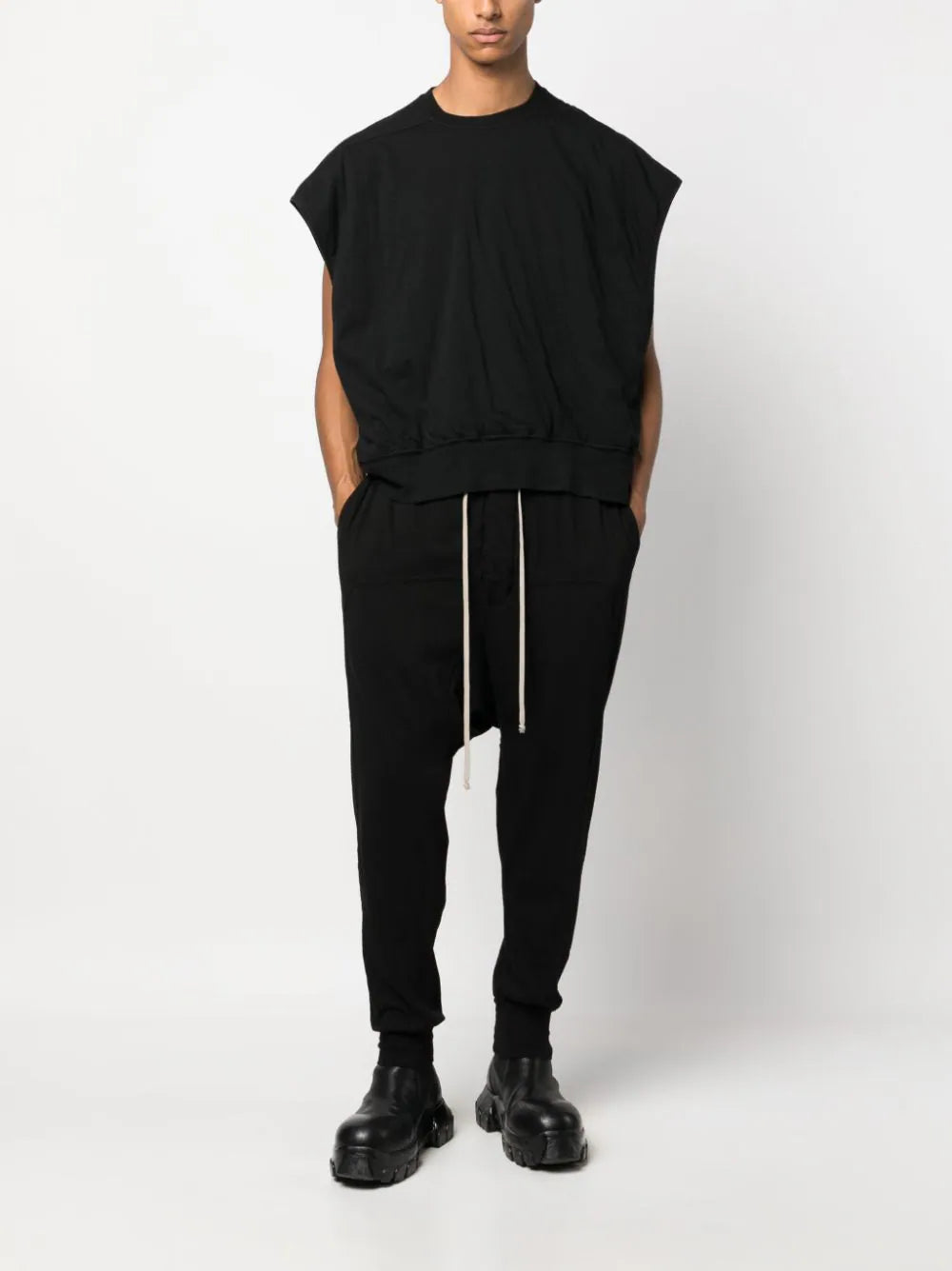 Rick Owens Drkshdw prisoner pants black