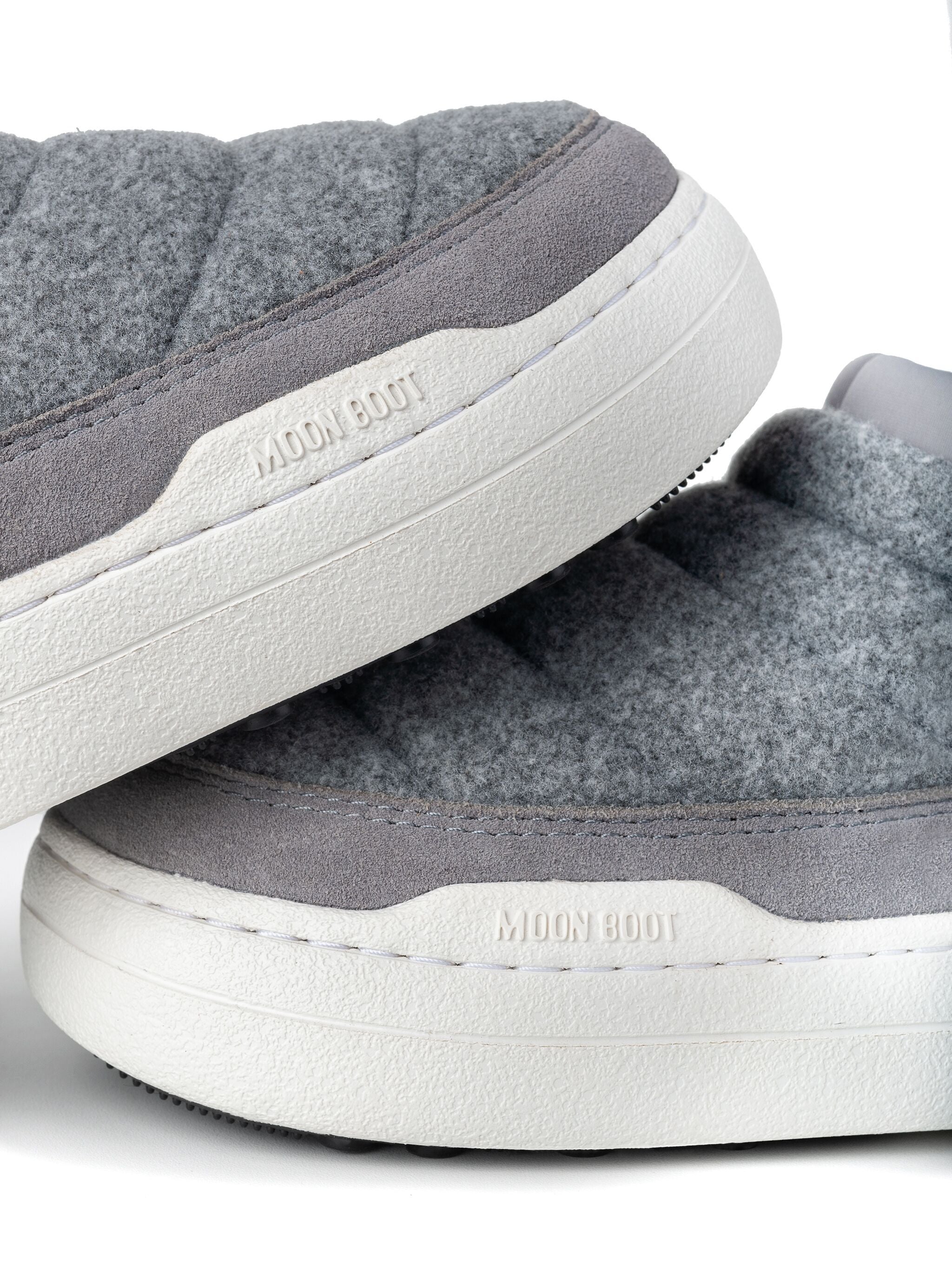 MOON BOOT Park Soft Felt Sneakers Grey – MAISONDEFASHION.COM