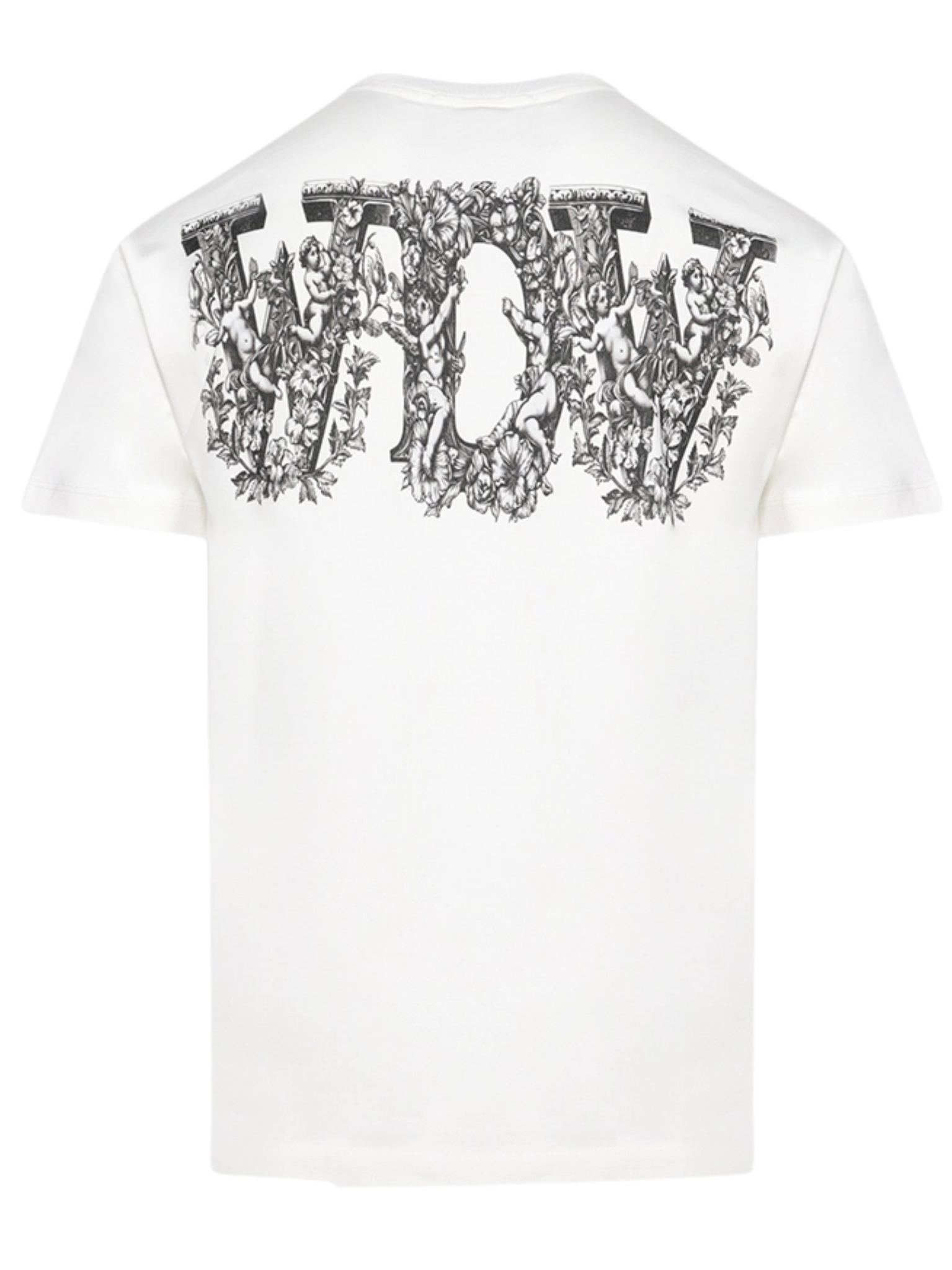 Tシャツ・カットソー WHO DECIDES WAR Crossed Heart Short Sleeve T-shirt Cloud Whi WHO DECIDES WAR Crossed Heart Short Sleeve T-shirt Cloud