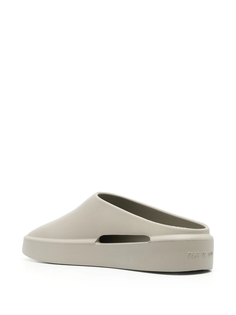 FEAR OF GOD The California Slip-On Mules Dusty Concrete  display picture 2