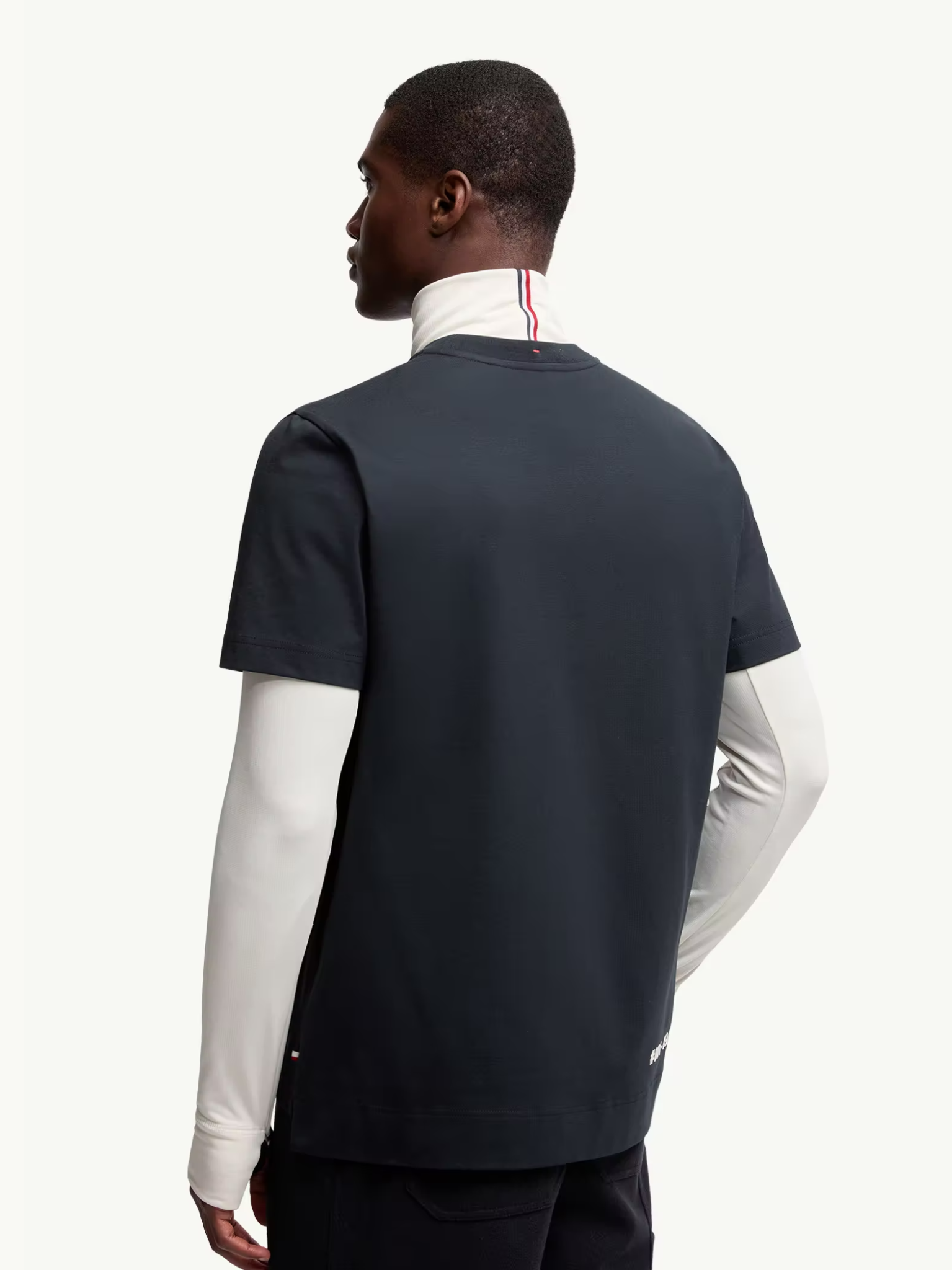 MONCLER GRENOBLE Logo Cotton T-Shirt Navy – MAISONDEFASHION.COM