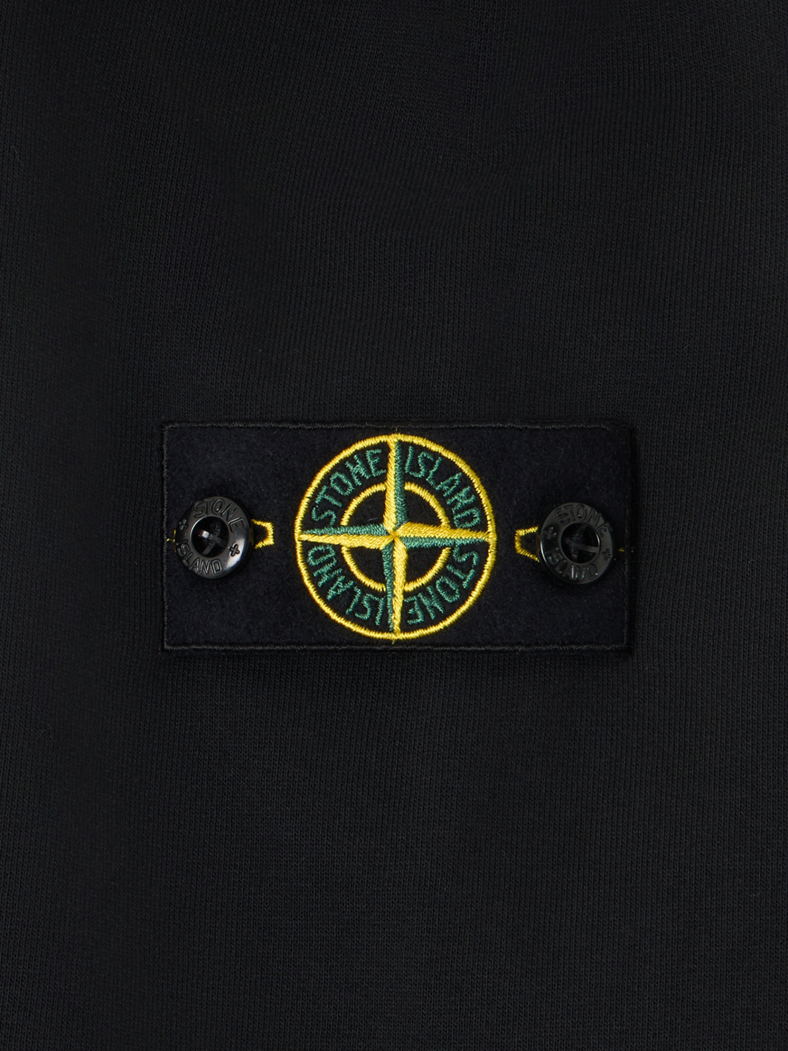 トップス STONE  98ss COMPASS LOGO SWEAT YEL STONE ISLAND KIDS Boys Compass-Badge High-Neck Sweatshirt