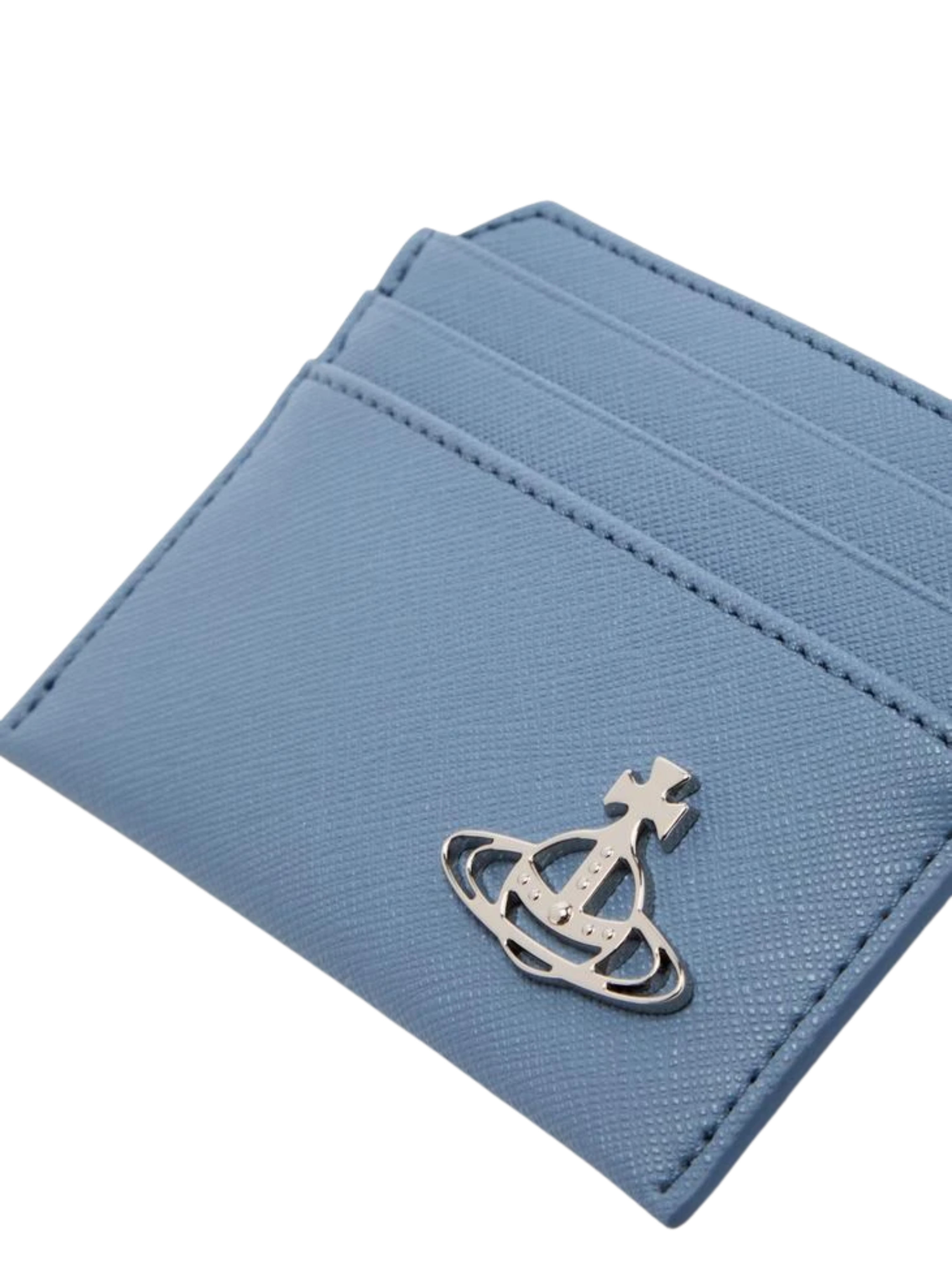アクセサリーその他 VIVIENNE WESTWOOD Orb Plaque Card Holder Blue VIVIENNE WESTWOOD Orb Plaque Card Holder Blue