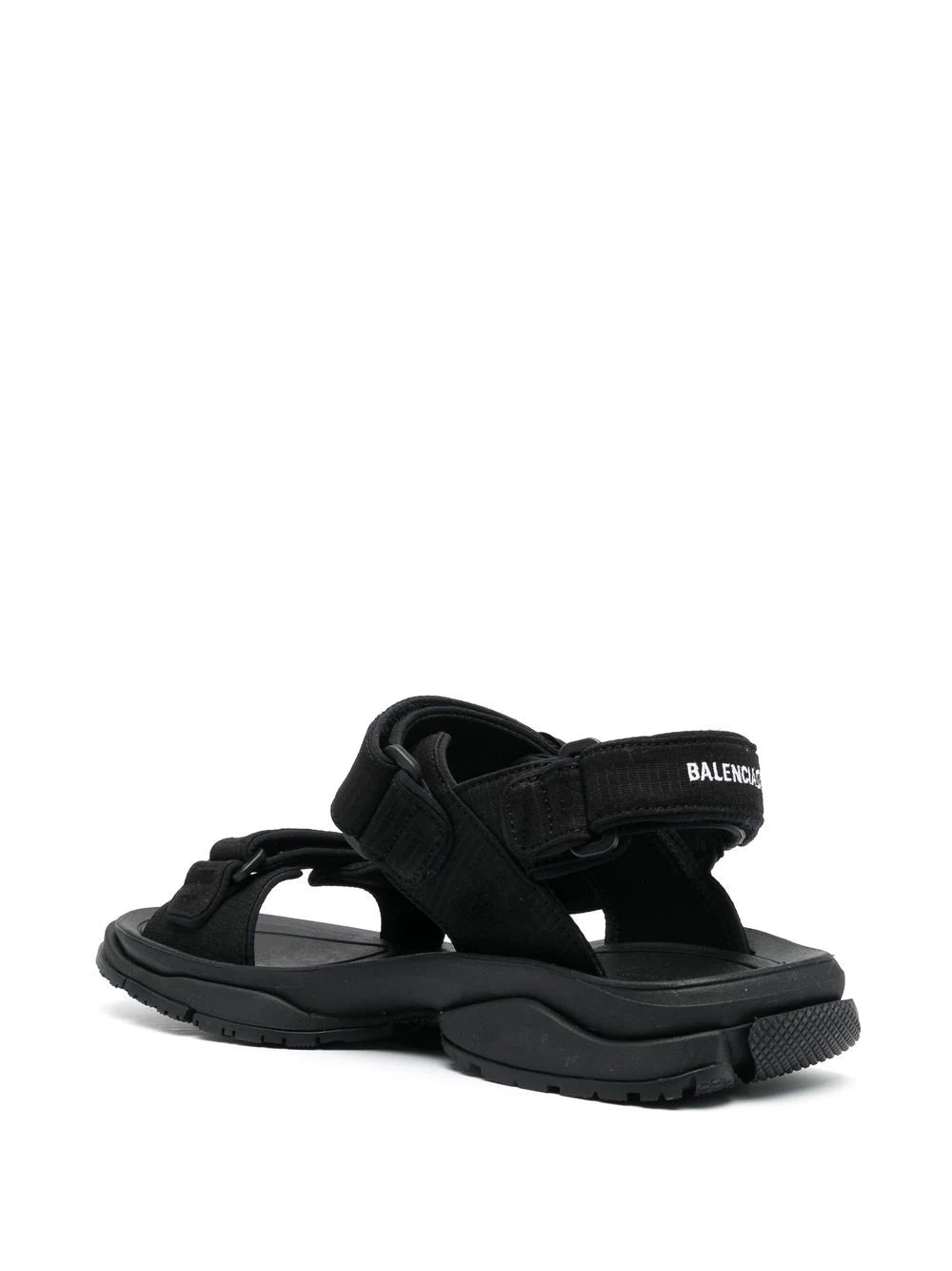 BALENCIAGA Tourist Strap Sandal Black – MAISONDEFASHION.COM display picture 3