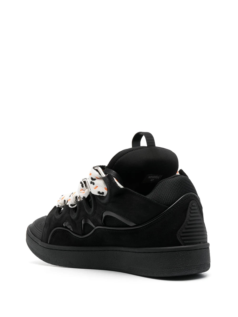 LANVIN Curb Sneakers Black/Black - MAISONDEFASHION.COM