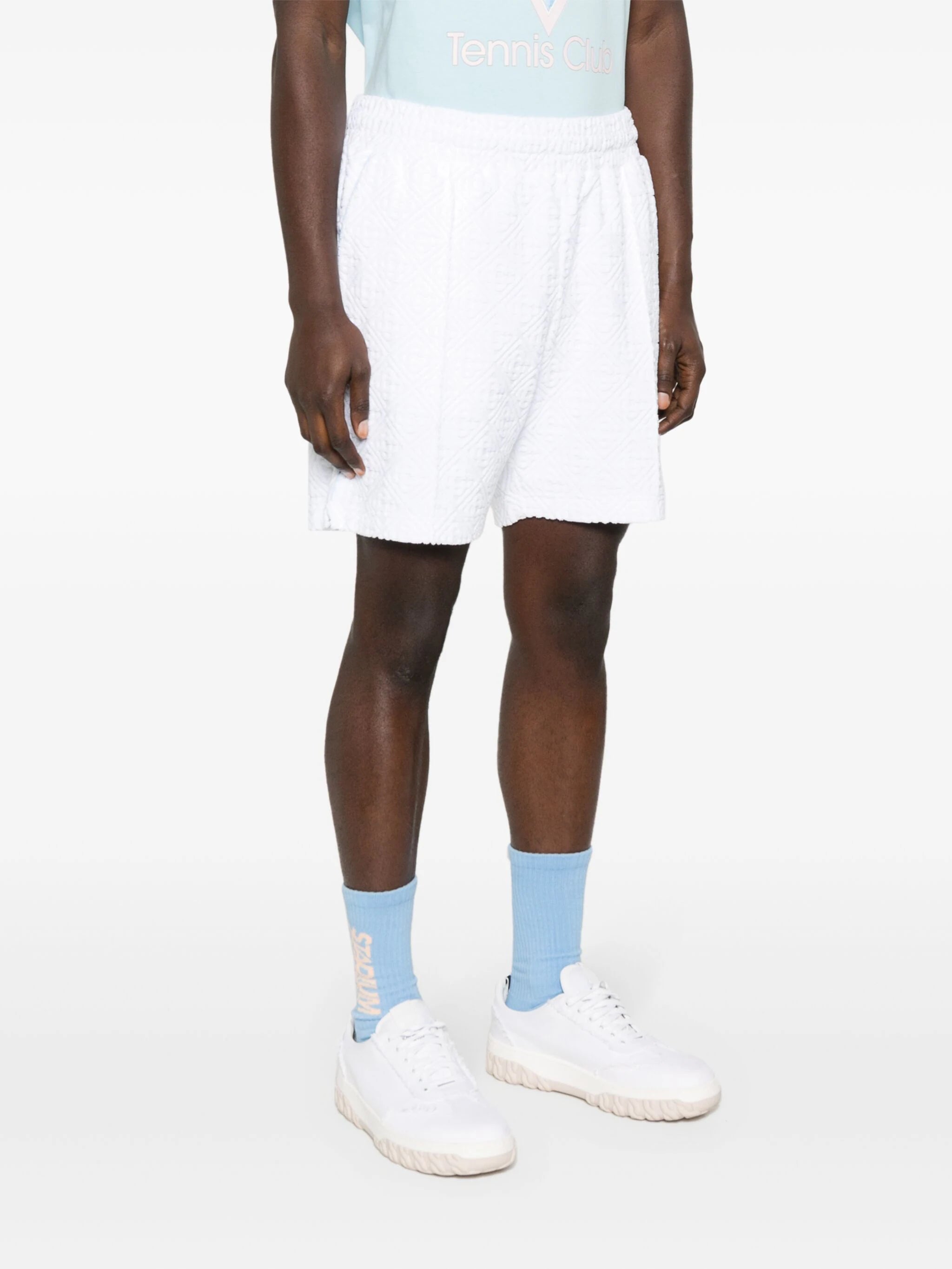 Towelling Jacquard Shirt & Shorts