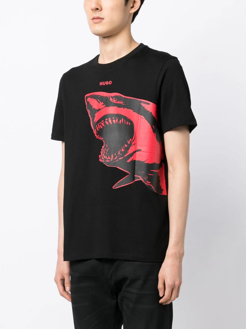 HUGO Darmolejo T-shirt Black – MAISONDEFASHION.COM