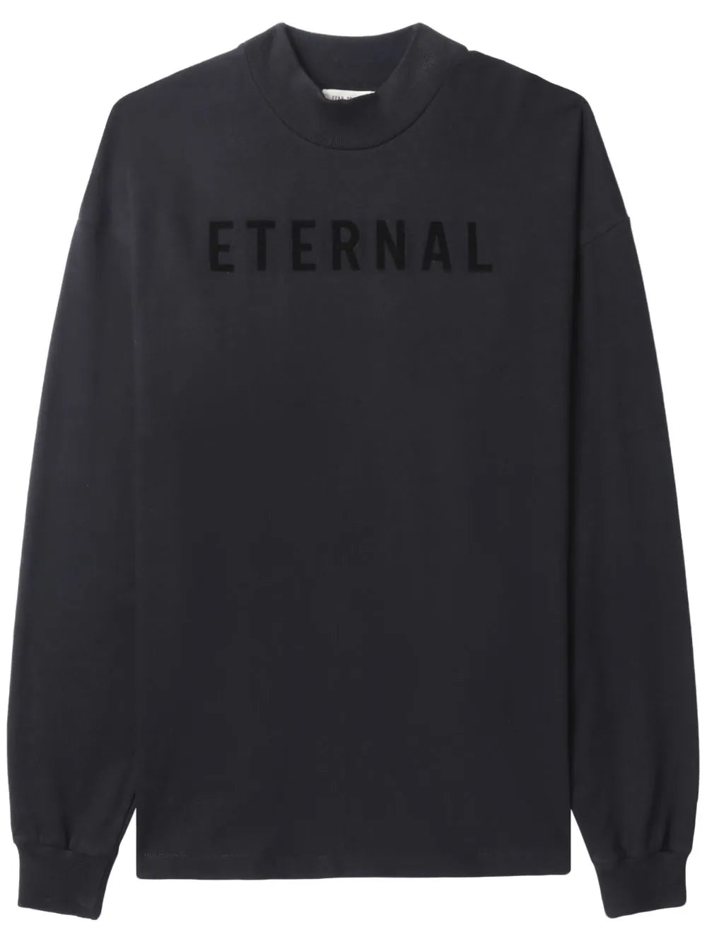 FEAR OF GOD Eternal Cotton Long Sleeve T- Shirt Black