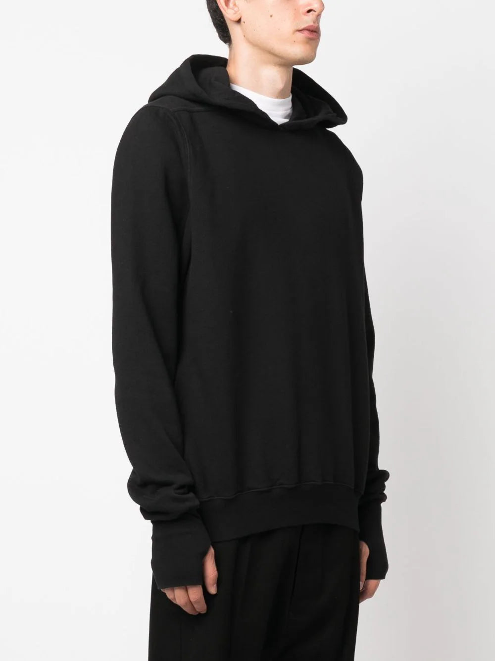 RICK OWENS DRKSHDW Gauntlet Knit Hoodie Black – MAISONDEFASHION.COM