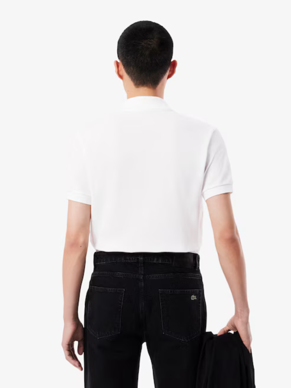 LACOSTE Classic Fit L.12.12 Original Polo Shirt White - MAISONDEFASHION.COM
