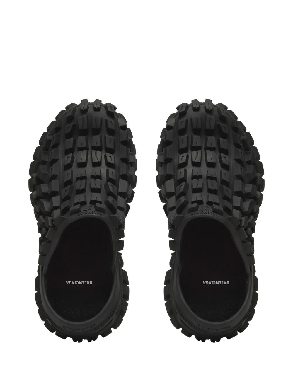 BALENCIAGA Bouncer Tread Clogs Black – MAISONDEFASHION.COM