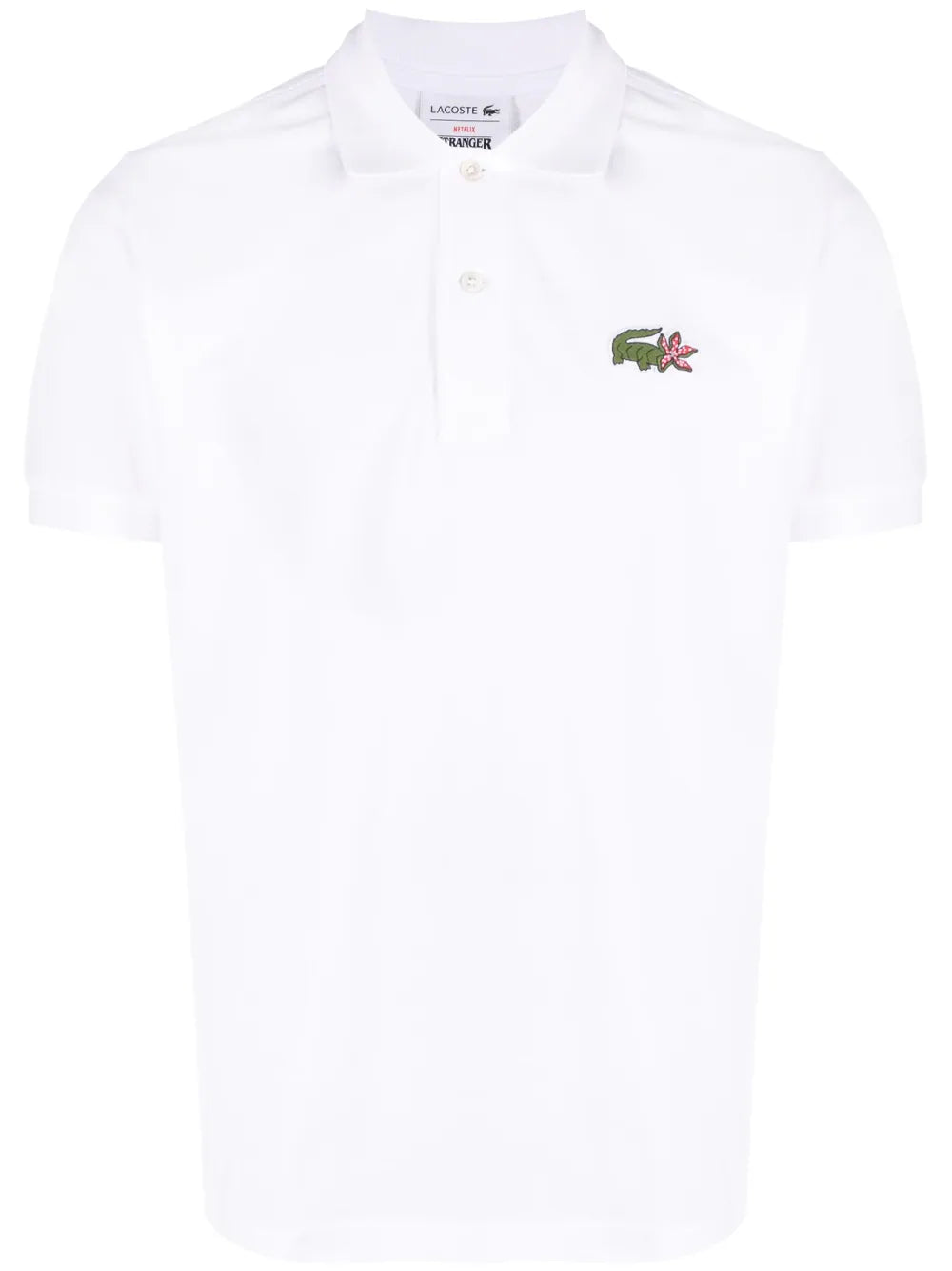 LACOSTE x Stranger Things Polo Shirt White – MAISONDEFASHION.COM LACOSTE x Stranger Things Polo Shirt White – MAISONDEFASHION.COM