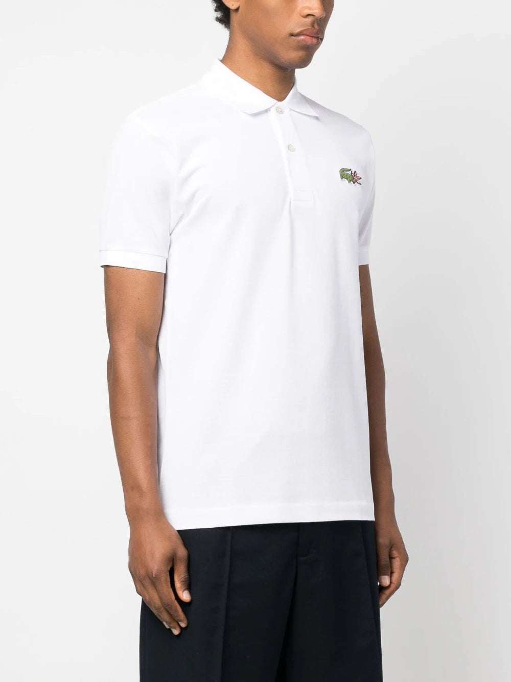 LACOSTE x Stranger Things Polo Shirt White – MAISONDEFASHION.COM