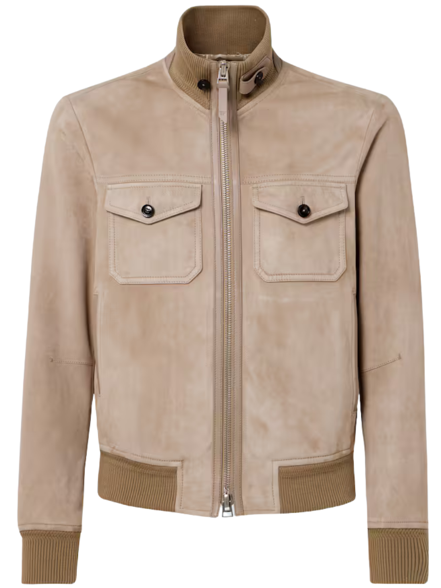 TOM FORD Suede Jacket Taupe – MAISONDEFASHION.COM