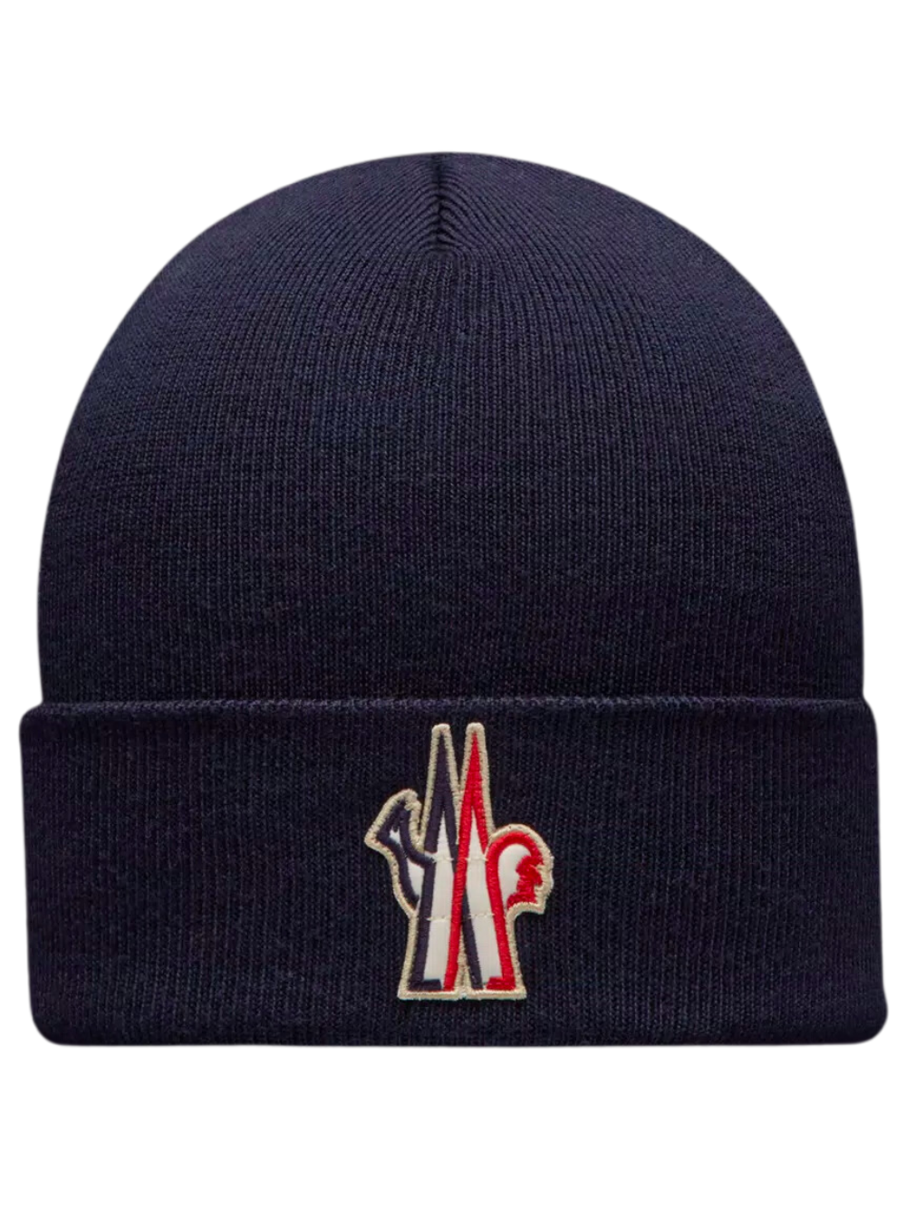 MONCLER GRENOBLE Pure Wool Beanie Navy – MAISONDEFASHION.COM