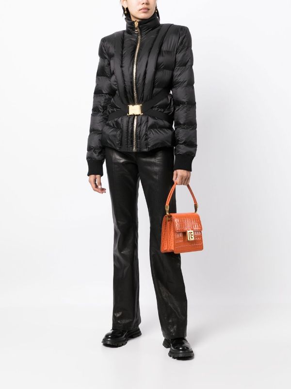 BALMAIN WOMEN Down Jacket Black – MAISONDEFASHION.COM