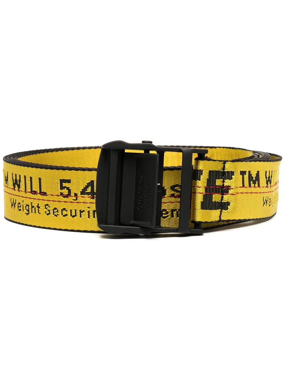 Off-White logo-tape adjustable-fit belt – MAISONDEFASHION.COM display picture 1