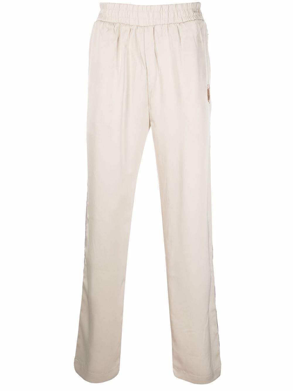 スウェット・トレーナー BEL-AIR ATHLETICS embroidered logo crest trousers ecru BEL-AIR ATHLETICS embroidered logo crest trousers ecru