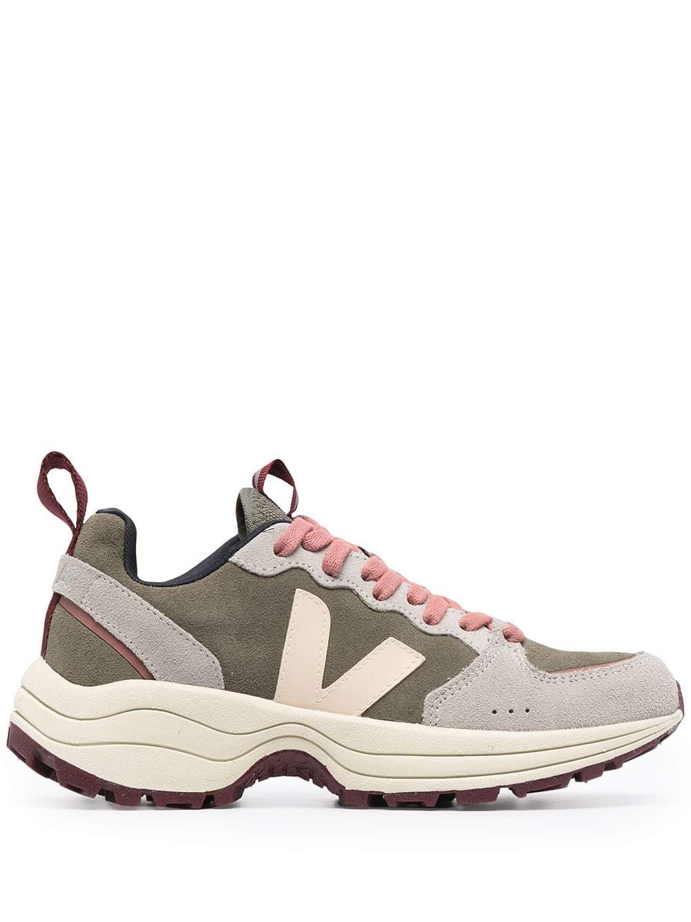 VEJA WOMEN Venturi panelled suede sneakers – - Main Image