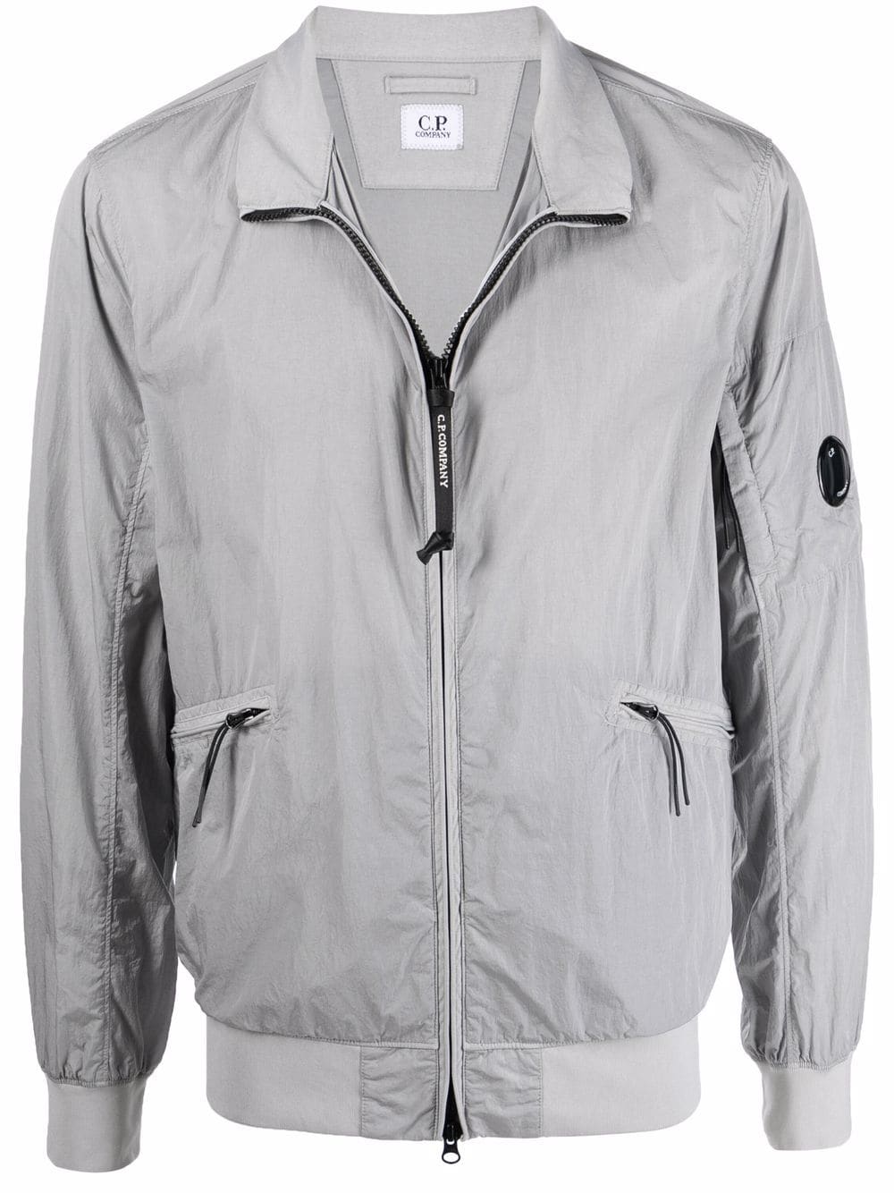 COMPANY Lens Detail Bomber Jacket Grey – - Main Image