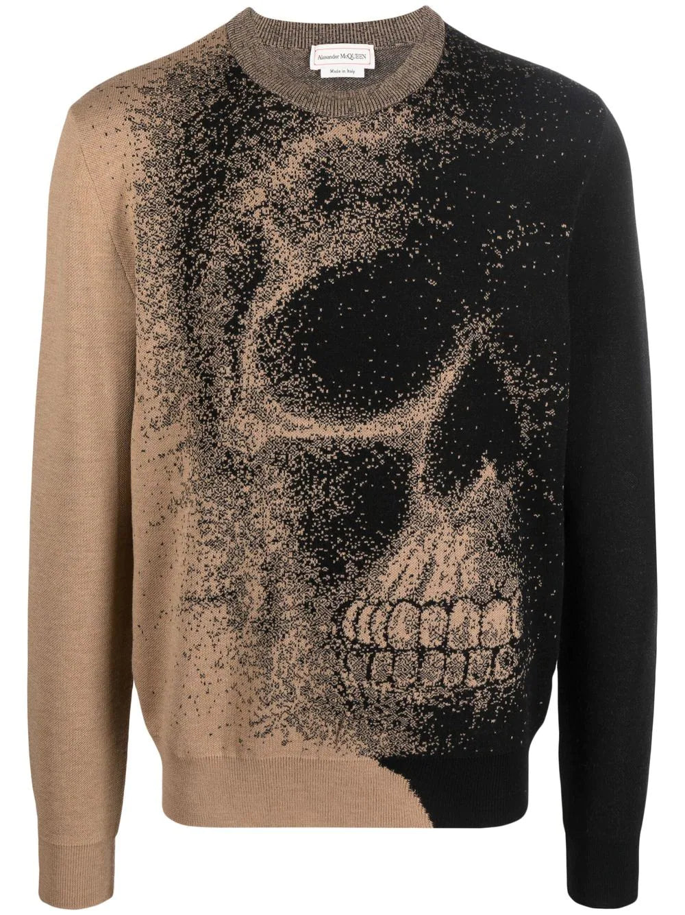 ALEXANDER MCQUEEN multiple skulls jumper black Maison De ALEXANDER MCQUEEN multiple skulls jumper black Maison De