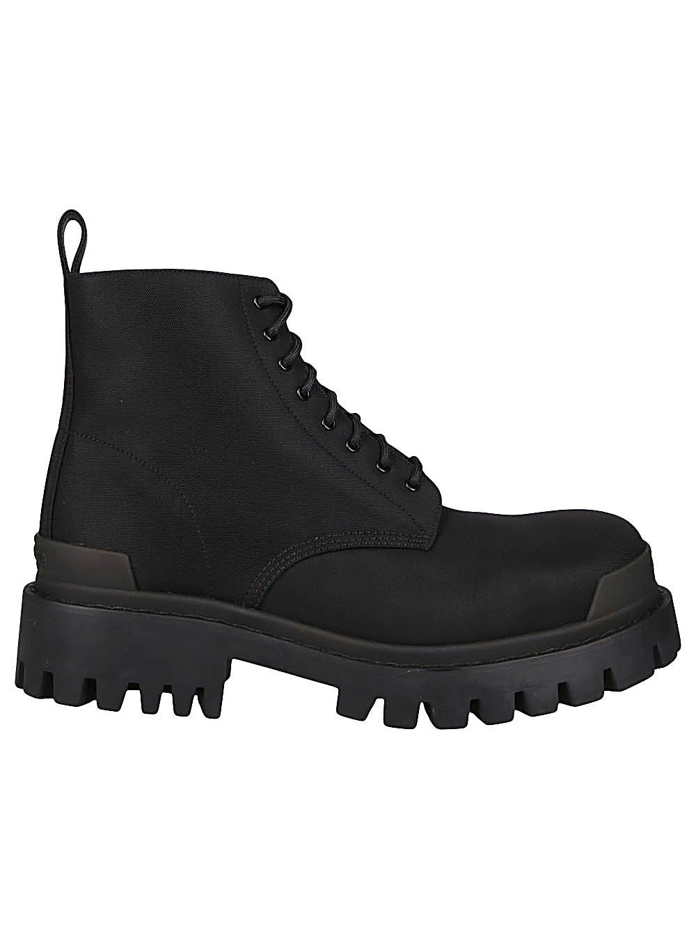 BALENCIAGA Nylon Strike Boots Black –