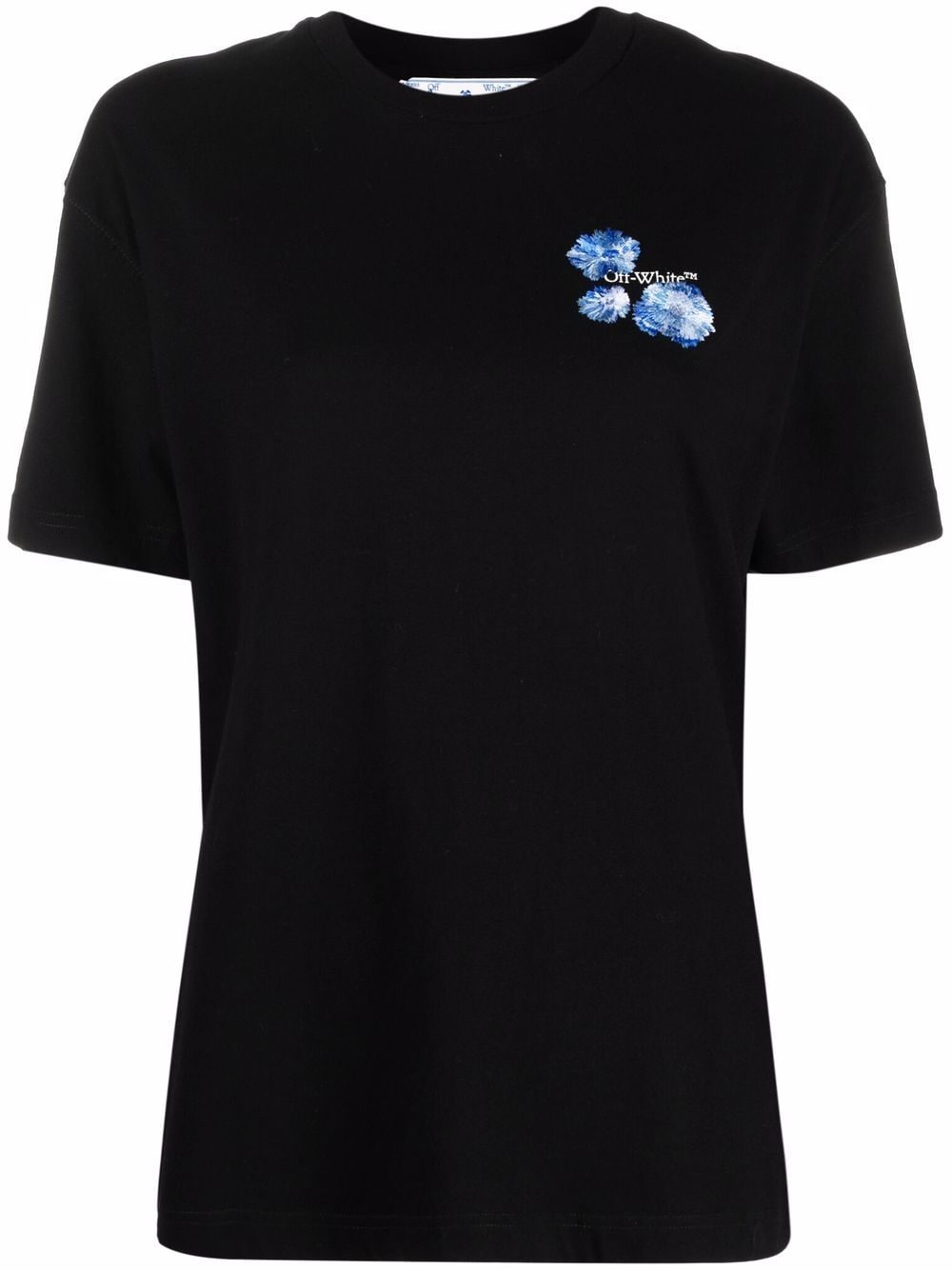 OFF-WHITE WOMEN Floral Arrows T-Shirt Black –