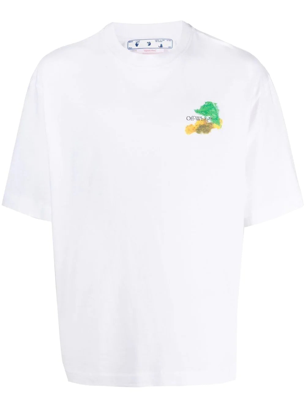 OFF-WHITE Brush Arrow Over Skate S/S Tee White – MAISONDEFASHION.COM
